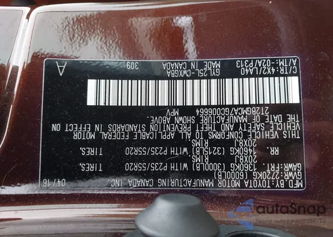 2016 Lexus Rx 450H/Base/F Sport z USA, uszkodzony, nr VIN 2T2BGMCA7GC006664